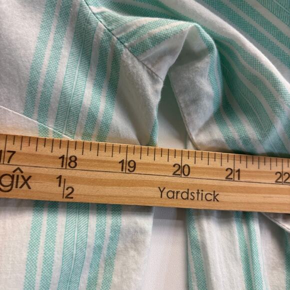 Victoria's Secret Womens Preppy Striped Button Up Sleep Shirt Size S Loungewear - Picture 5 of 8